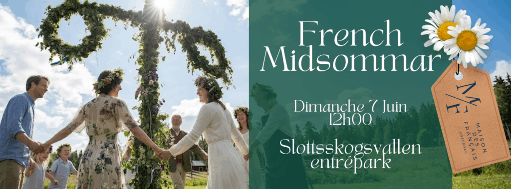 annonce french midsommar 2026 communauté française à göteborg